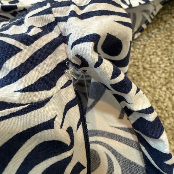 Vineyard Vines x Target medium ruffle belted nautical pockets dress D4 2469 - Picture 2 of 13